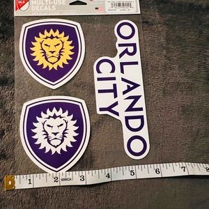 But one One Free! Orlando City Soccer Decal